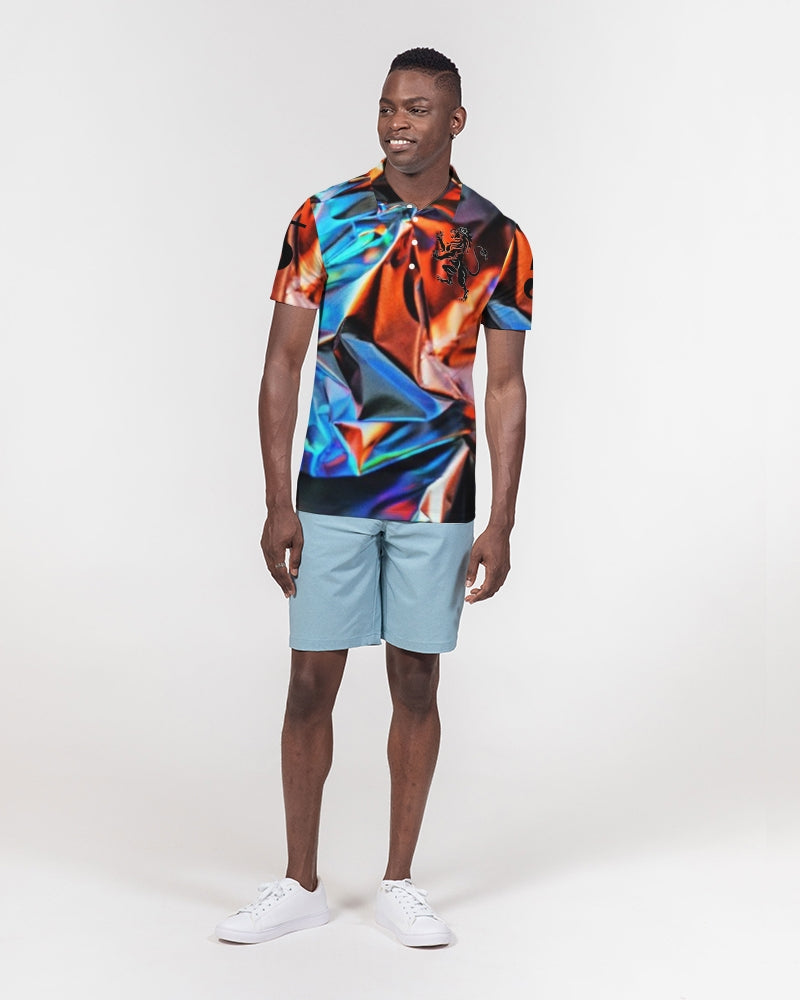 JAZZ1 Men's Slim Fit Short Sleeve Polo