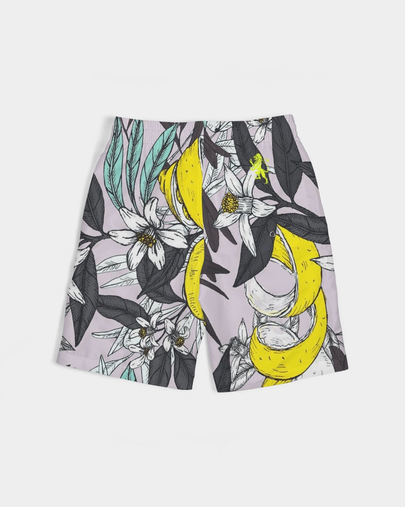 Lemonade Sports Bra Boys Swim Trunk