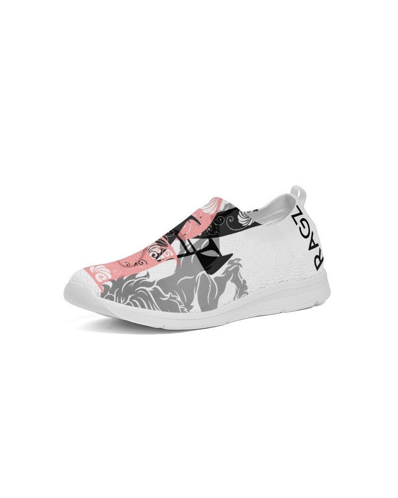 Pink Women's Slip-On Flyknit Shoe