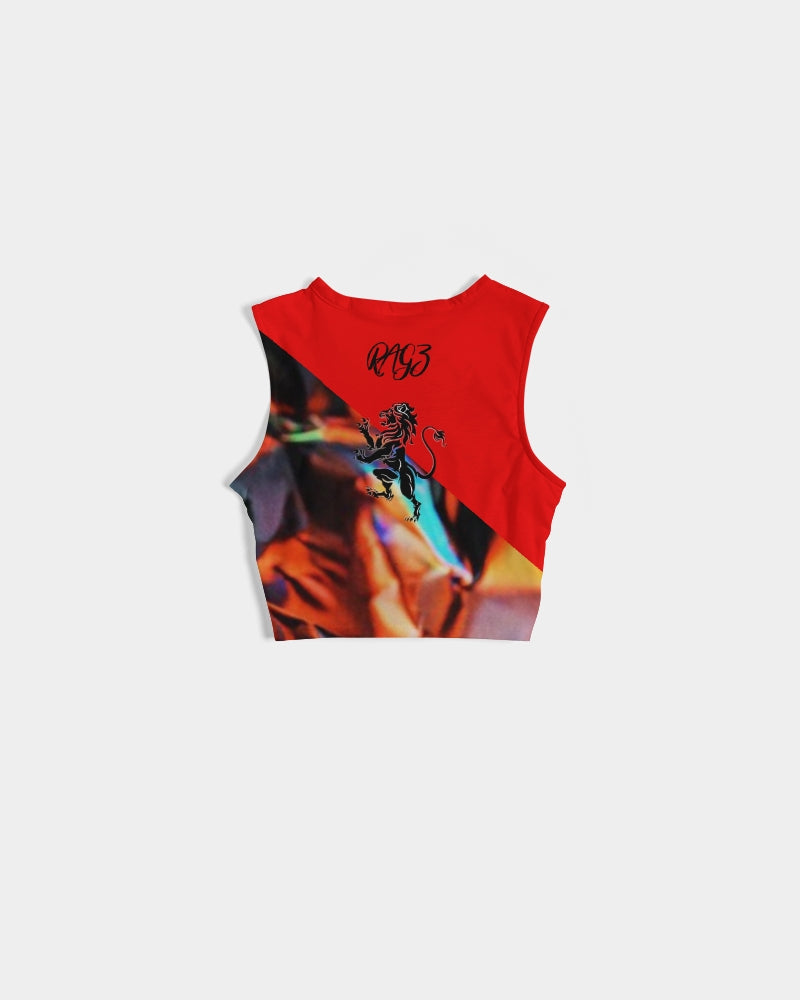 JAZZ1 Women's Twist-Front Tank