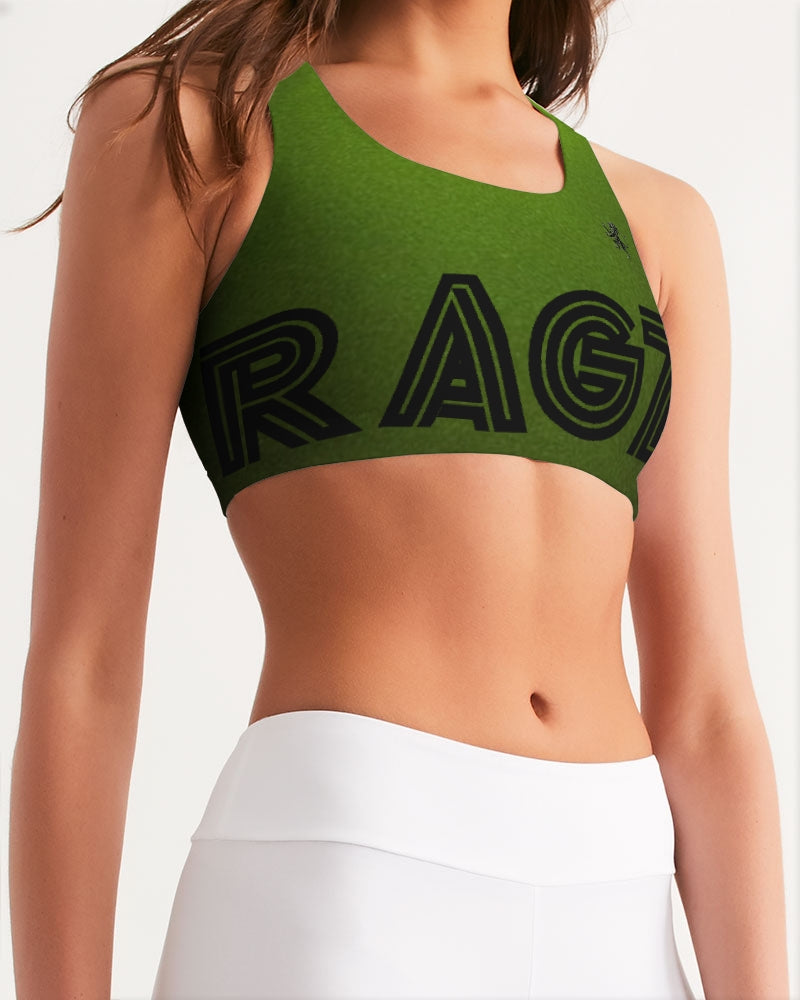 Green Machine Women's Seamless Sports Bra