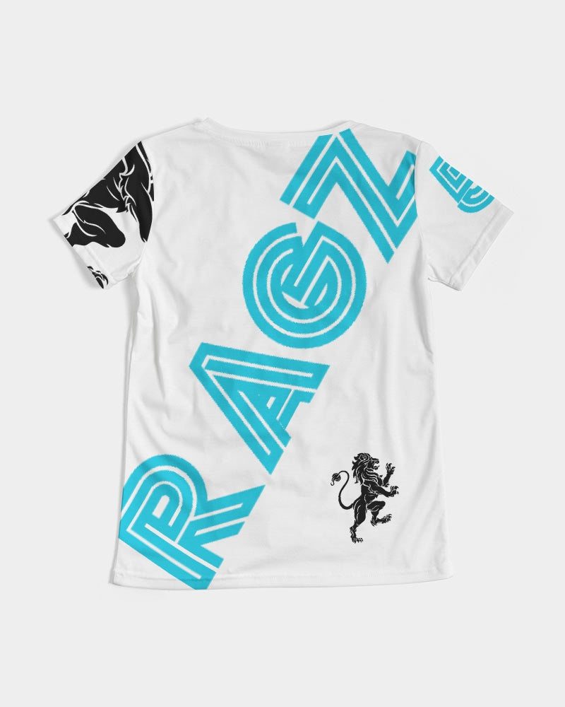 full Lion w bkgrd Women's V-Neck Tee