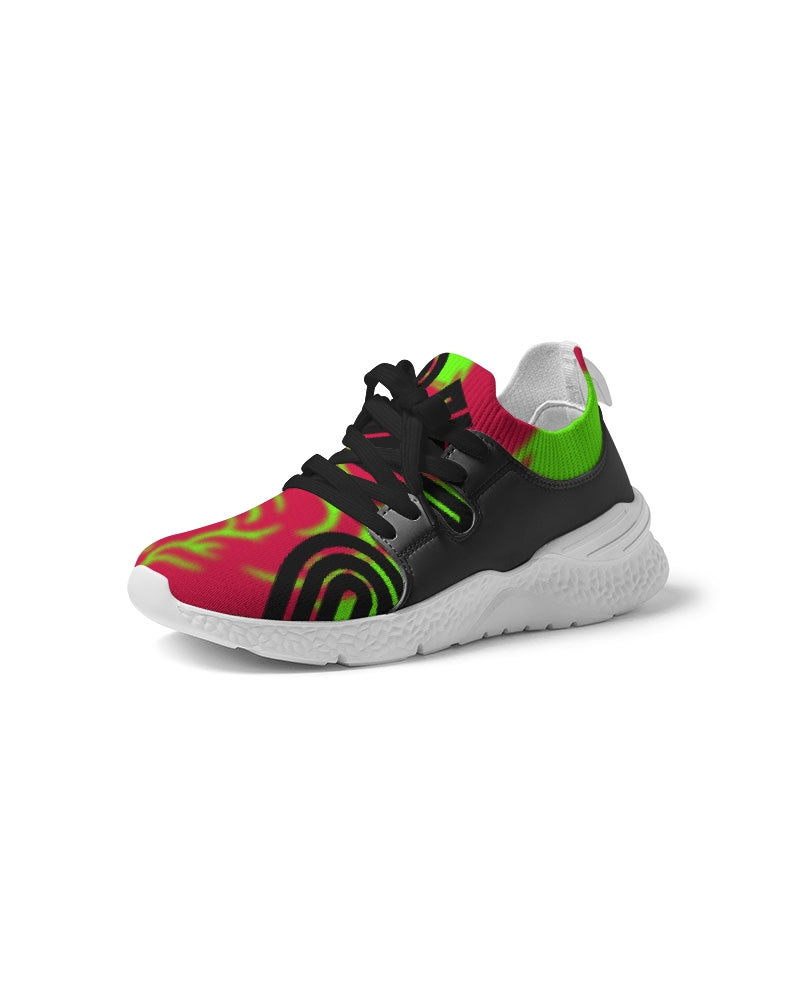 Neon Green Women's Two-Tone Sneaker