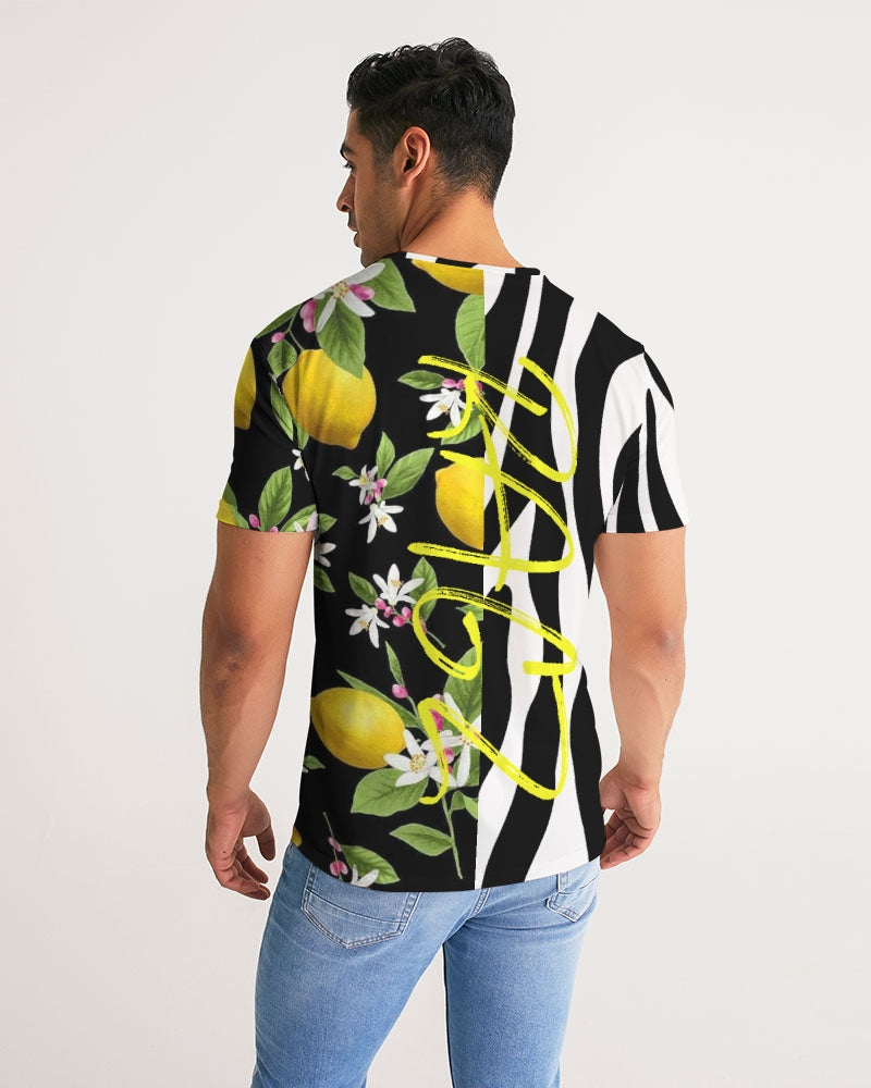Lemon Flowers Men's Tee