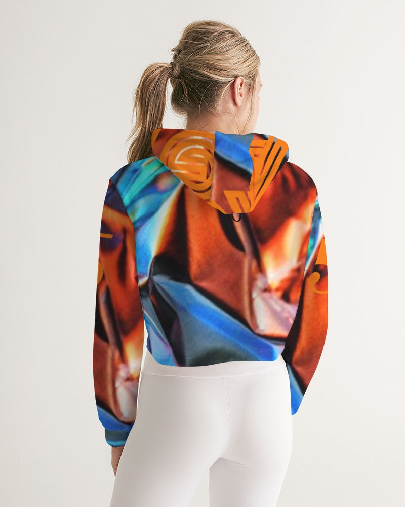 JAZZ1 Women's Cropped Hoodie