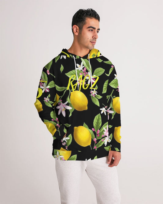 Lemon Flowers Men's Hoodie