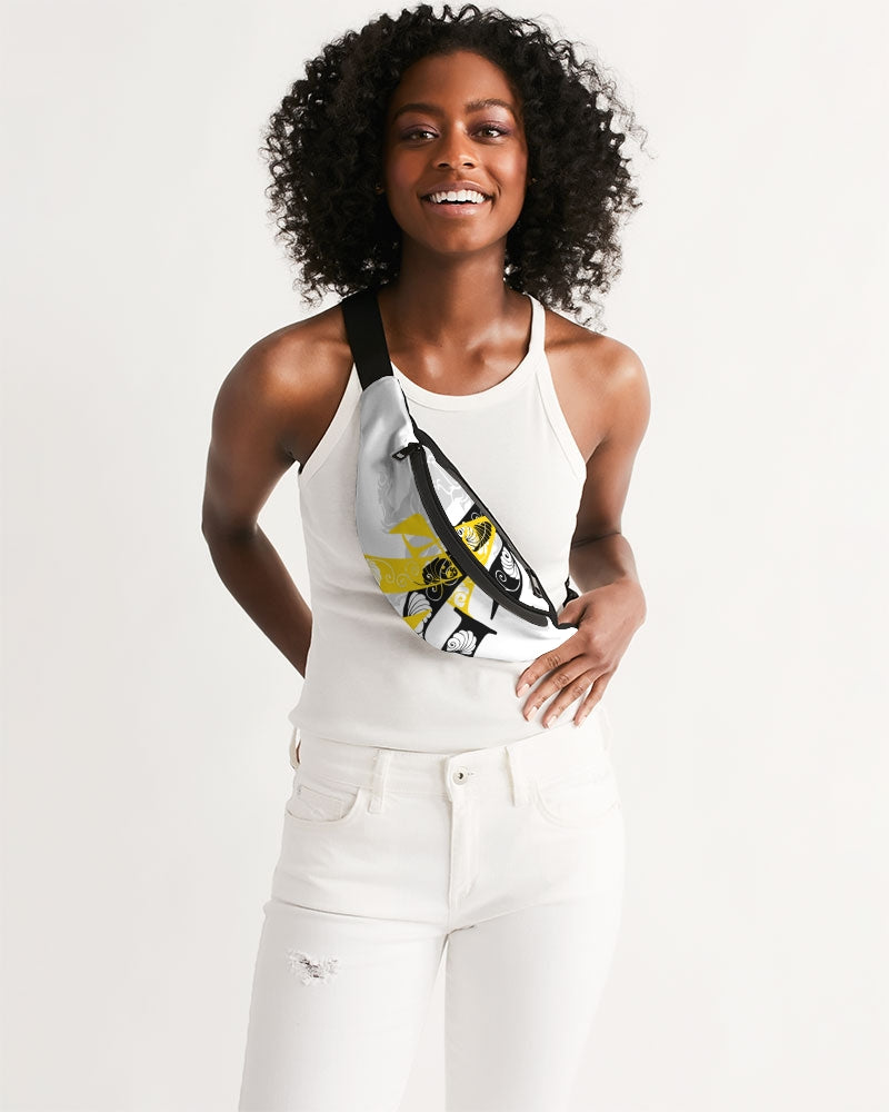 Black N Yellow Crossbody Sling Bag