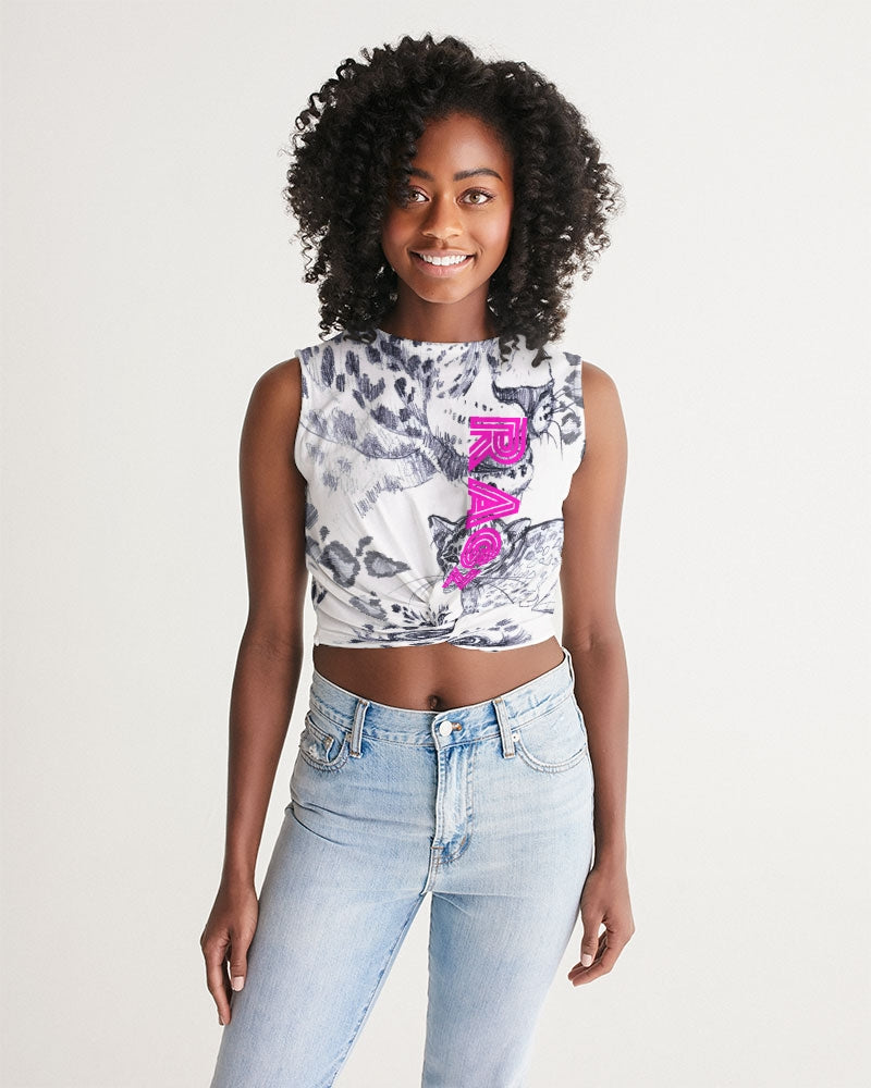 Jaguar Collection Women's Twist-Front Tank