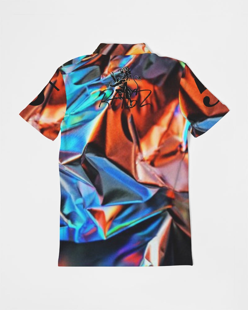 JAZZ1 Men's Slim Fit Short Sleeve Polo