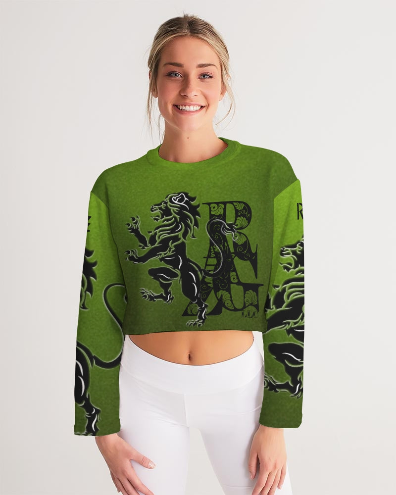 Green Machine Women's Cropped Sweatshirt