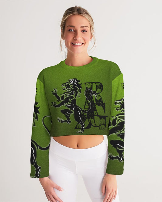 Green Machine Women's Cropped Sweatshirt