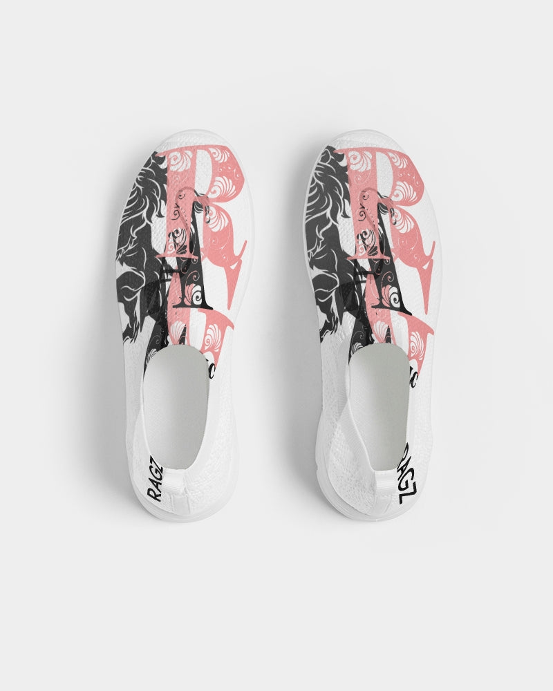 Pink Women's Slip-On Flyknit Shoe