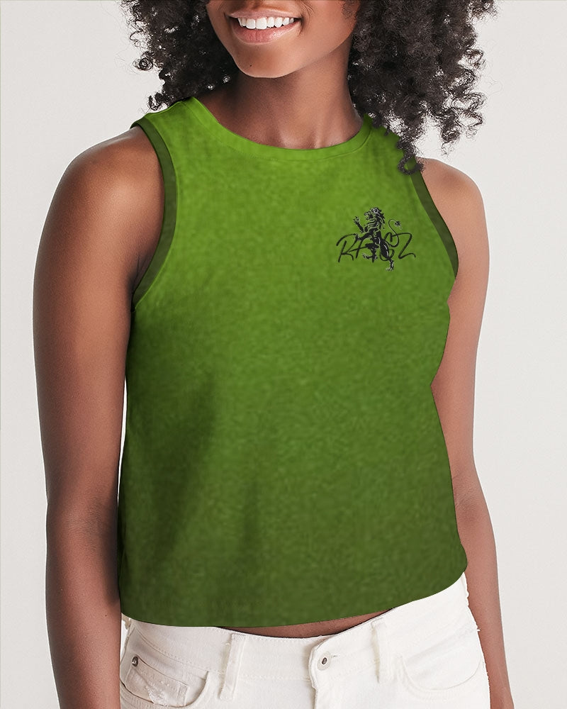 Green Machine Women's Cropped Tank