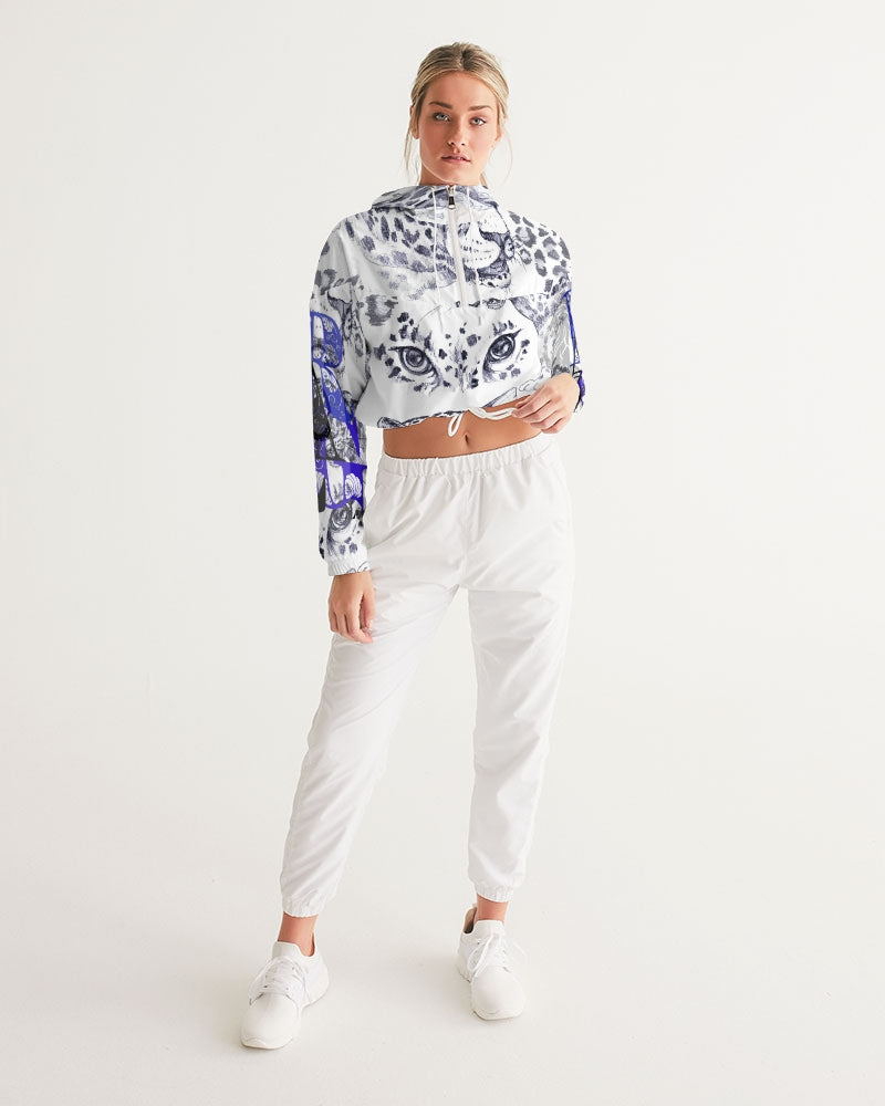 Jaguar Collection Women's Cropped Windbreaker