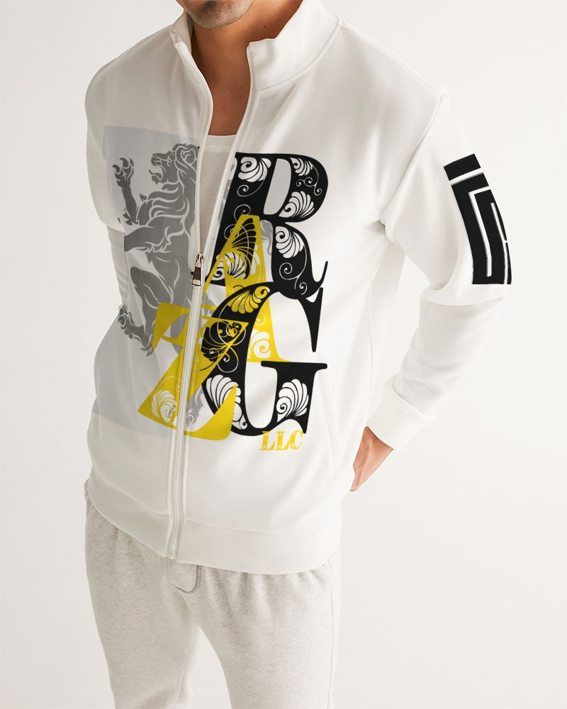 Black N Yellow Men's Track Jacket