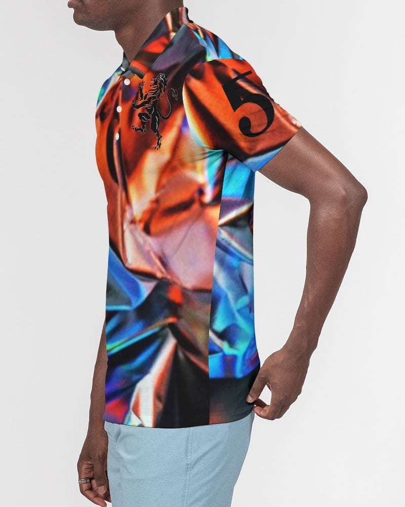JAZZ1 Men's Slim Fit Short Sleeve Polo