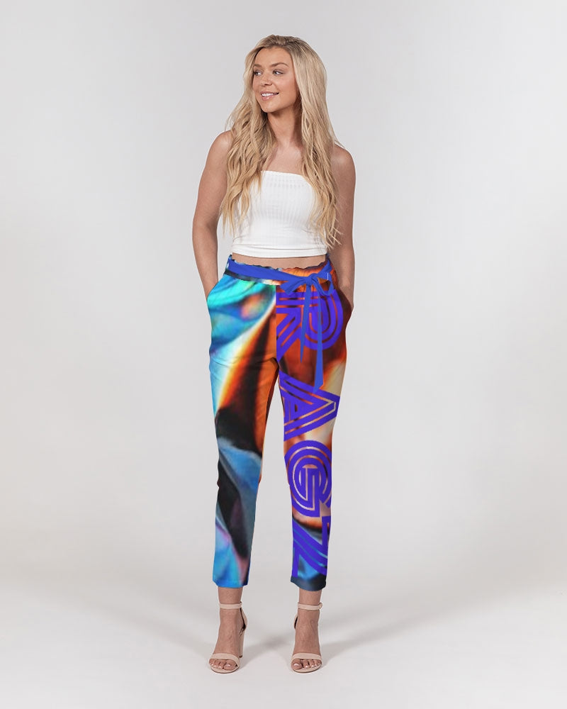 Jazz2 Women's Belted Tapered Pants