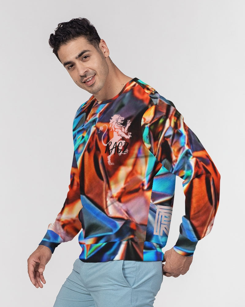 JAZZ1 Men's Classic French Terry Crewneck Pullover
