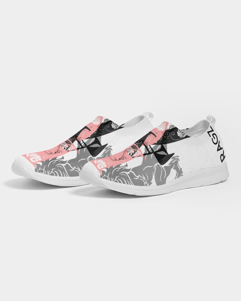 Pink Women's Slip-On Flyknit Shoe
