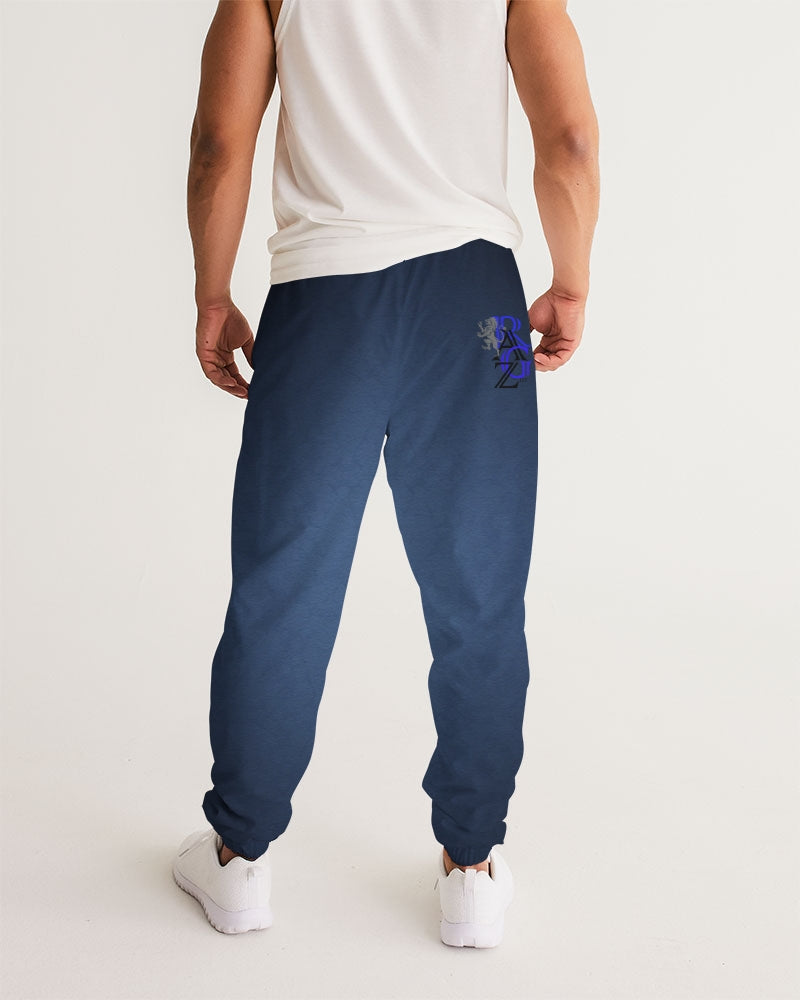 blue ombre1 Men's Track Pants