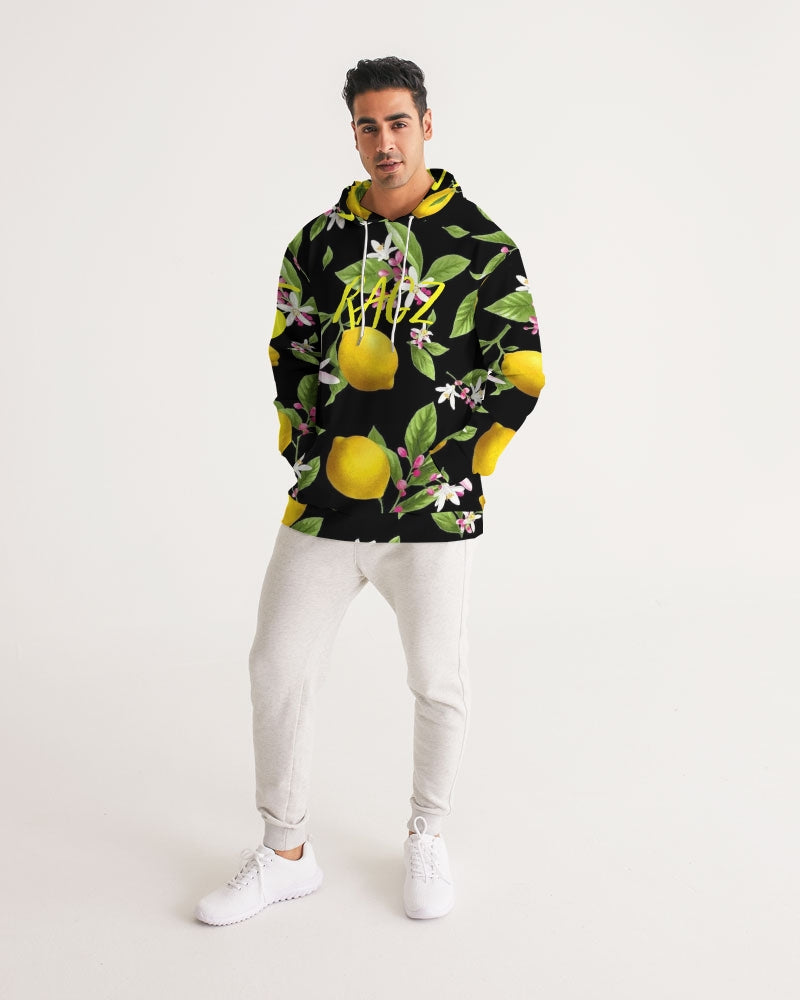 Lemon Flowers Men's Hoodie