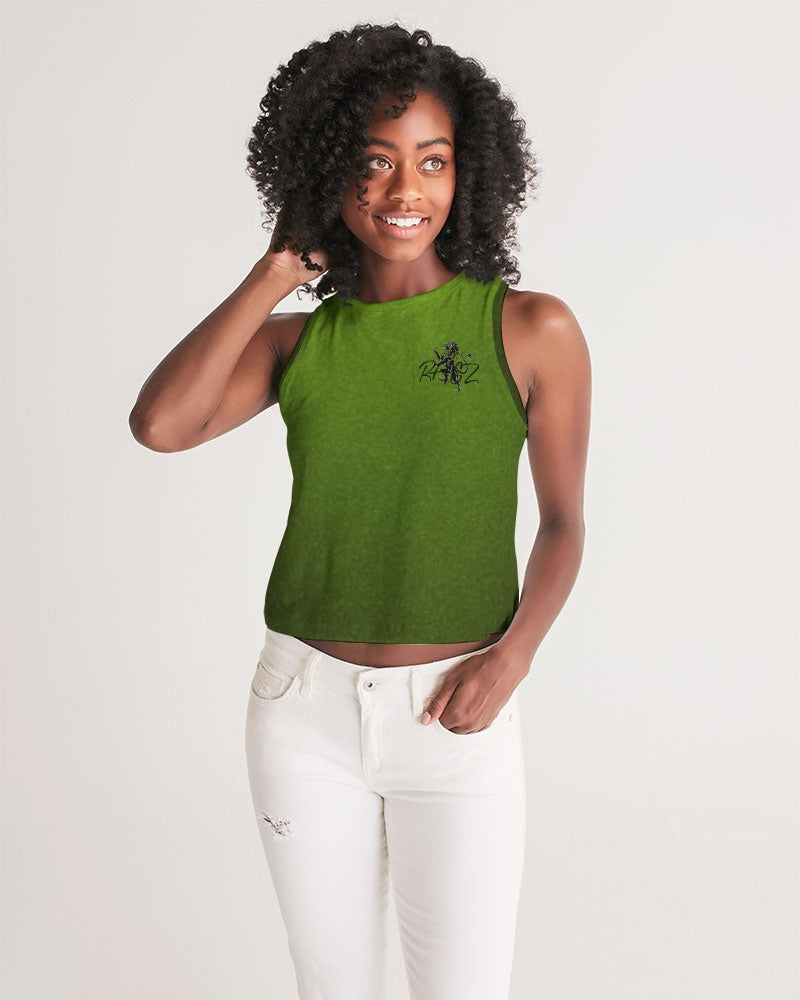 Green Machine Women's Cropped Tank