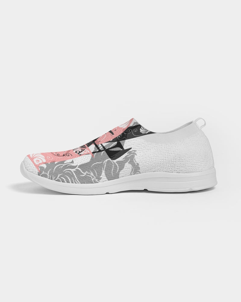 Pink Women's Slip-On Flyknit Shoe