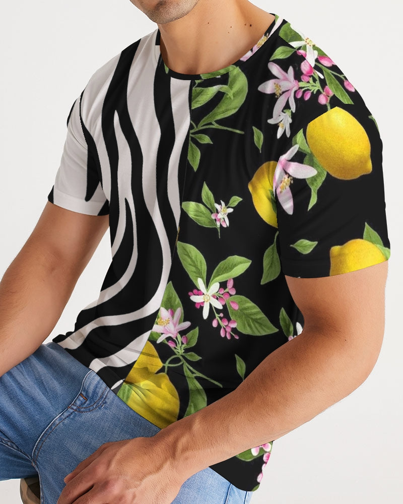 Lemon Flowers Men's Tee