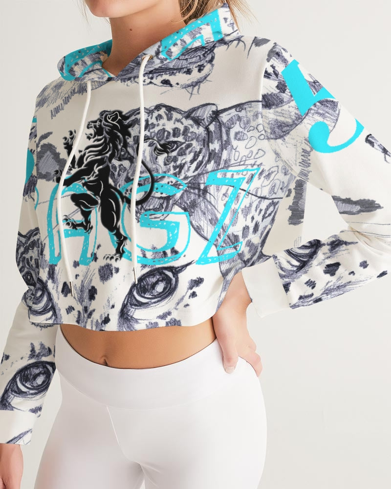 Jaguar Collection Women's Cropped Hoodie