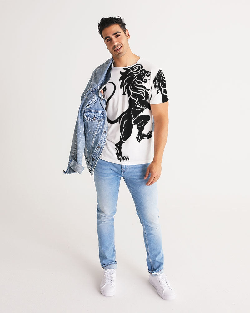 full Lion w bkgrd 09ebe3 Men's Tee
