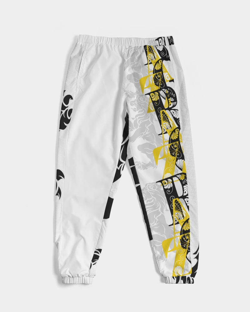 Black N Yellow Men's Track Pants