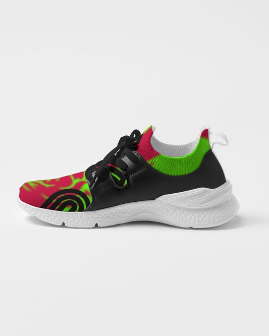 Neon Green Women's Two-Tone Sneaker