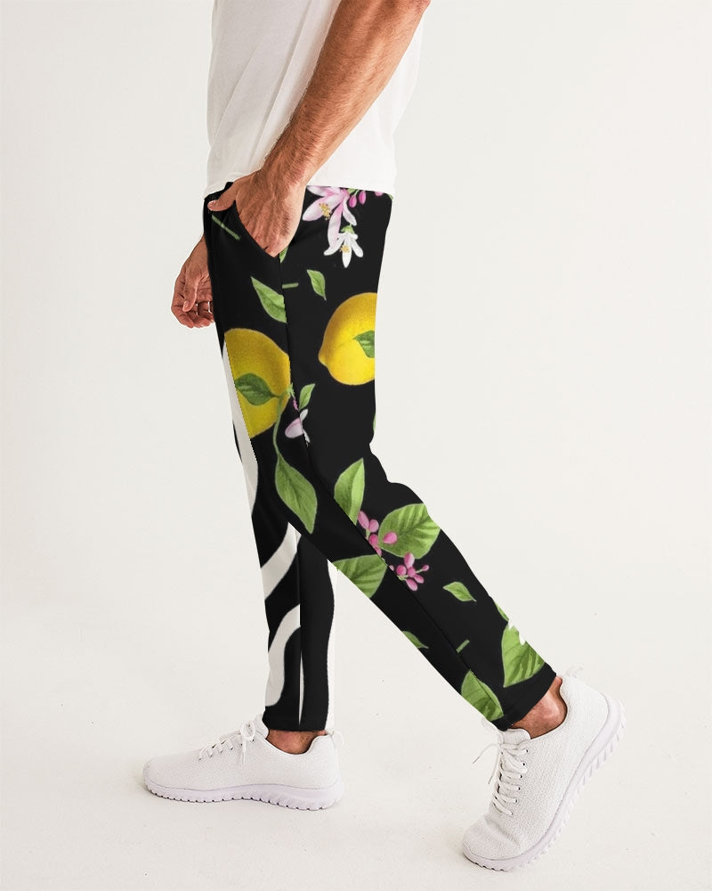 Lemon Flowers Men's Joggers