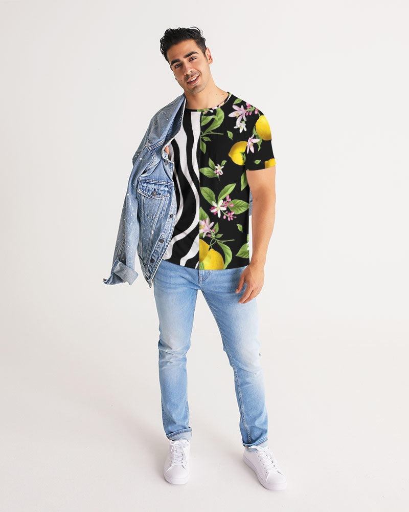 Lemon Flowers Men's Tee