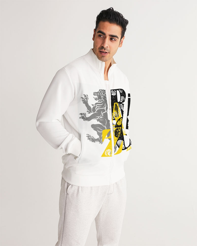 Black N Yellow Men's Track Jacket