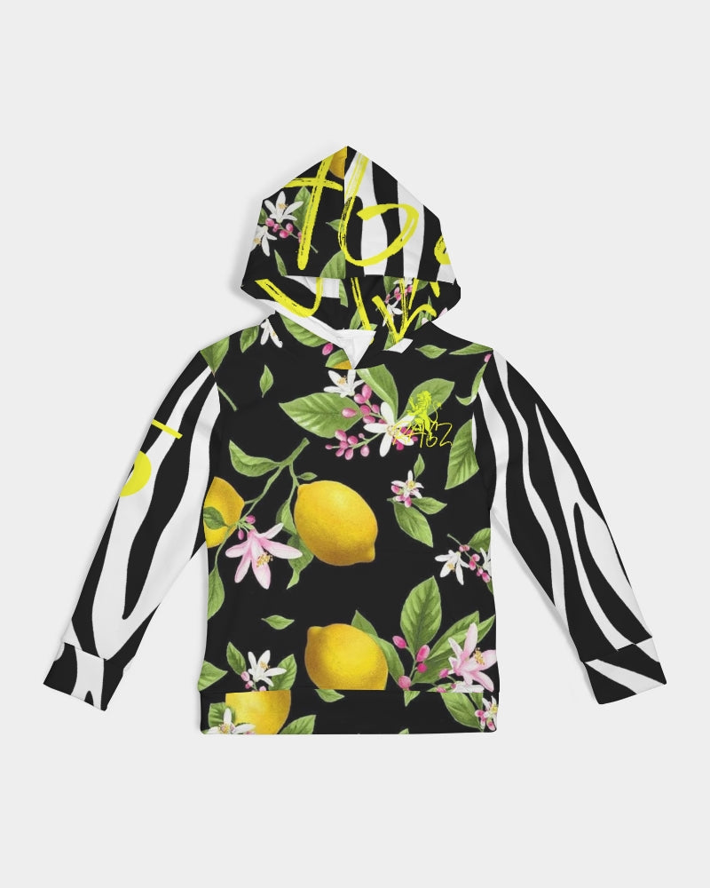Lemon Flowers Kids Hoodie