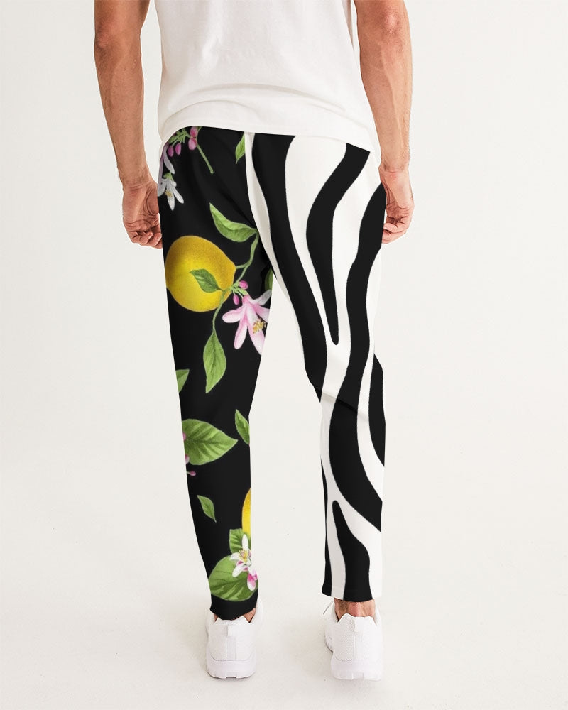 Lemon Flowers Men's Joggers