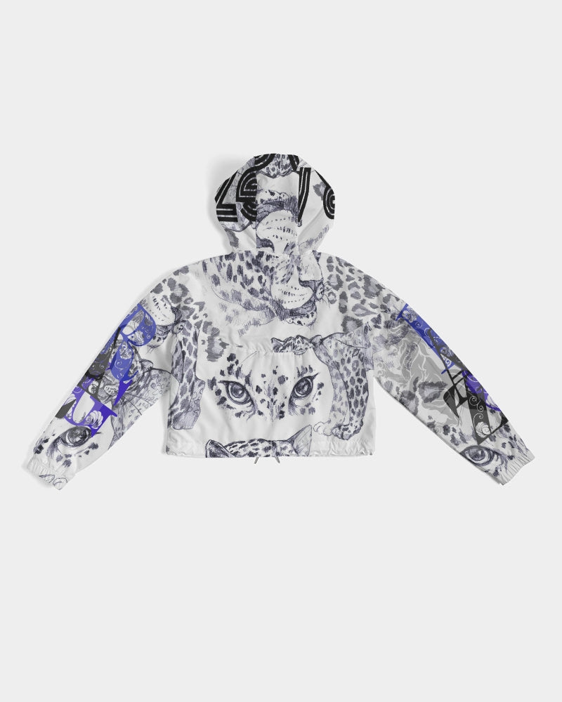 Jaguar Collection Women's Cropped Windbreaker