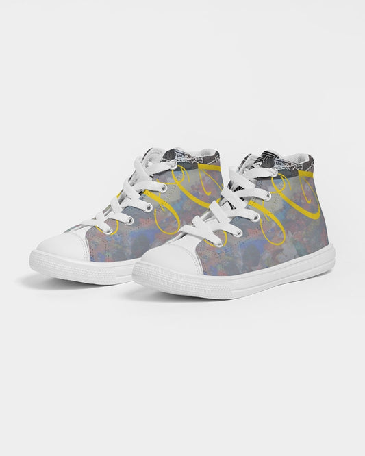 R Kids Hightop Canvas Shoe