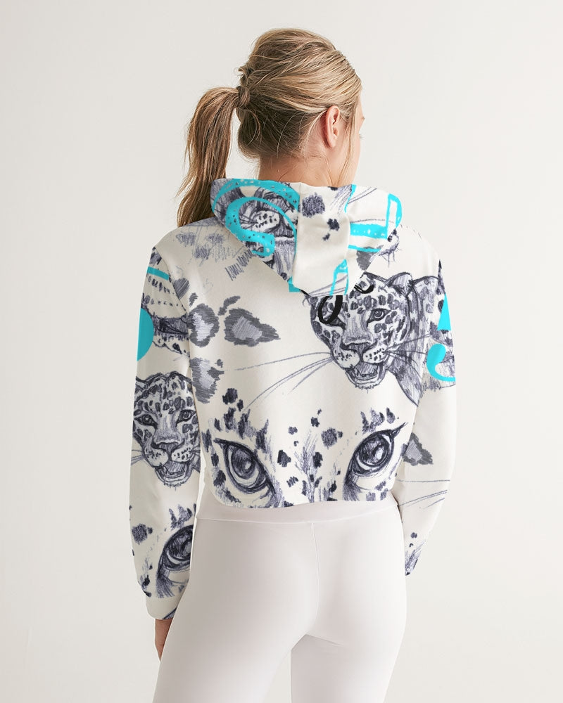 Jaguar Collection Women's Cropped Hoodie
