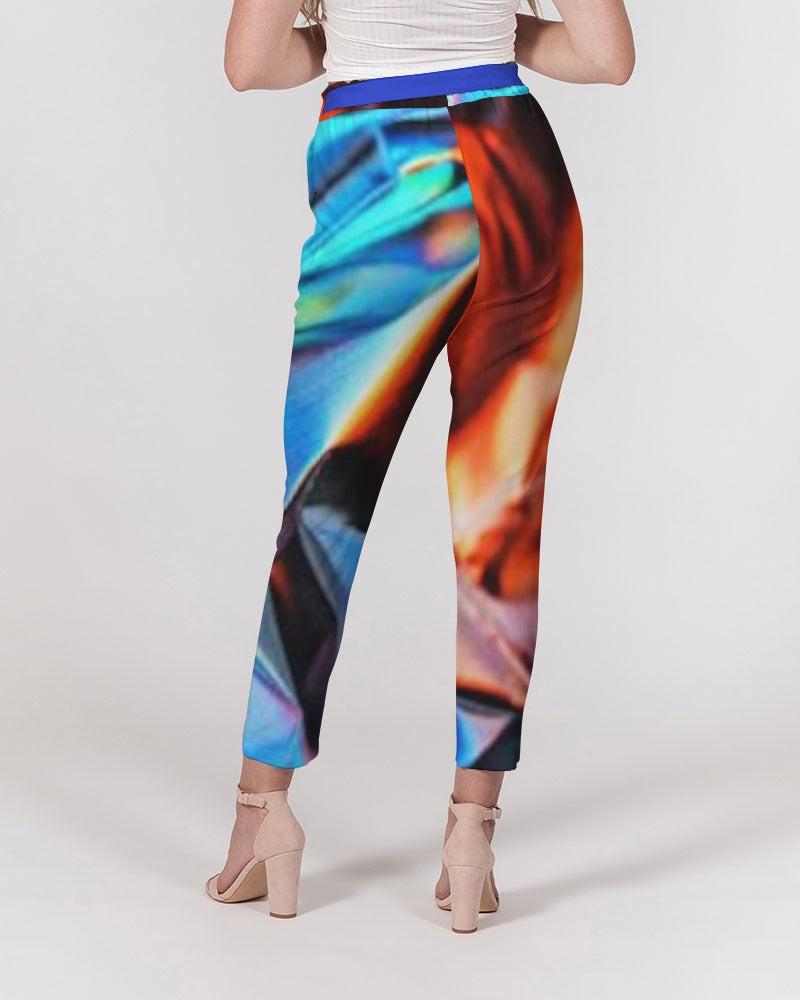 Jazz2 Women's Belted Tapered Pants