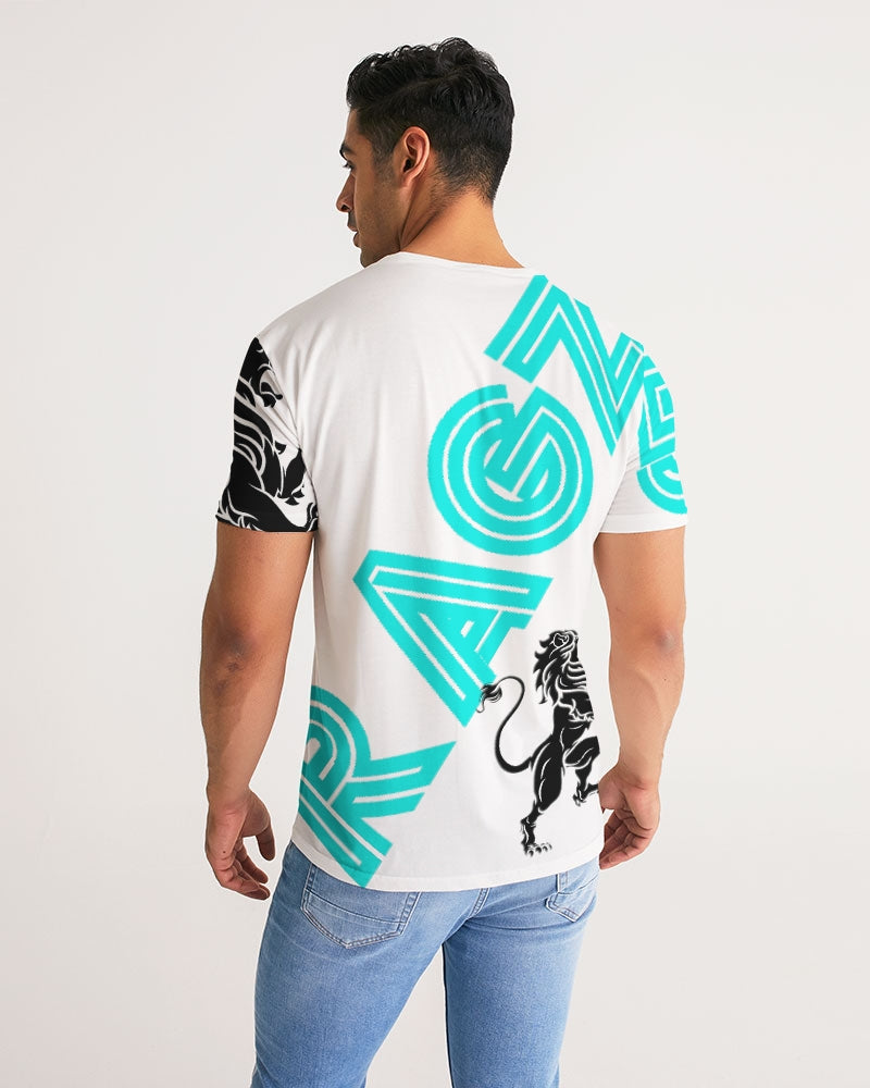 full Lion w bkgrd 09ebe3 Men's Tee