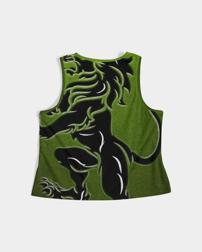 Green Machine Women's Cropped Tank
