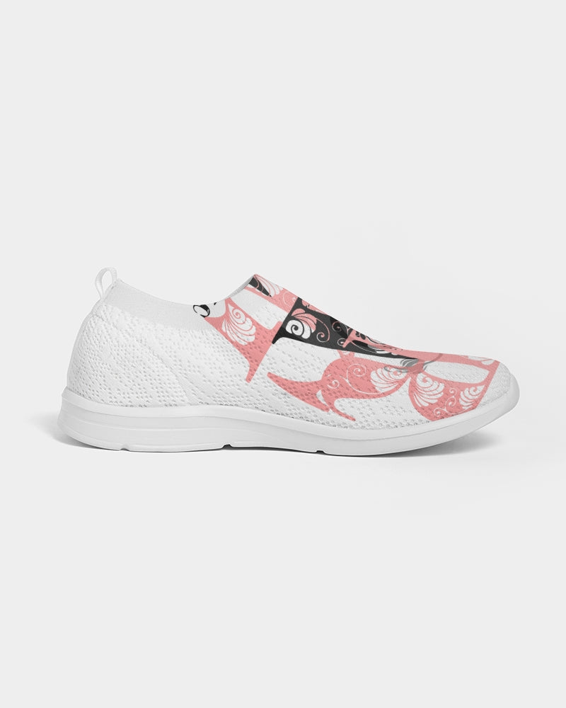 Pink Women's Slip-On Flyknit Shoe