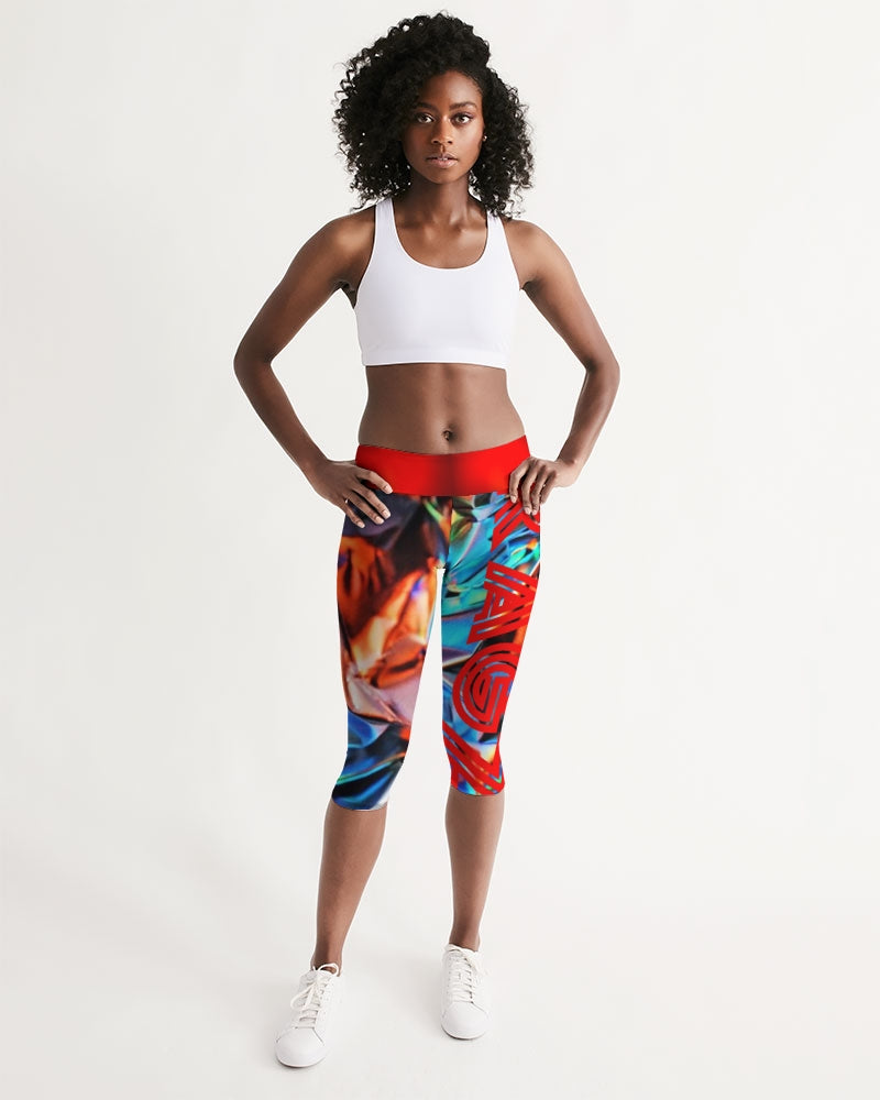 JAZZ1 Women's Mid-Rise Capri