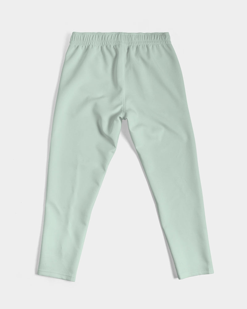 Light Mint Green Solid Men's Joggers