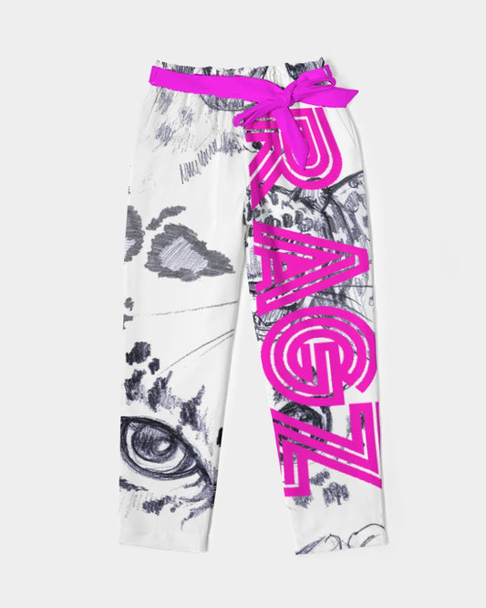 Jaguar Collection Women's Belted Tapered Pants