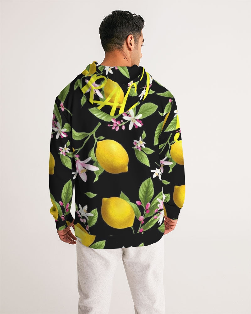 Lemon Flowers Men's Hoodie