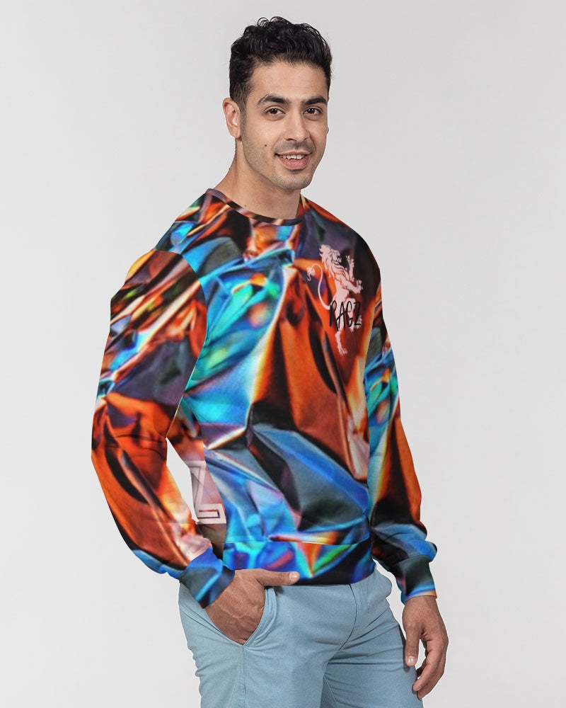 JAZZ1 Men's Classic French Terry Crewneck Pullover