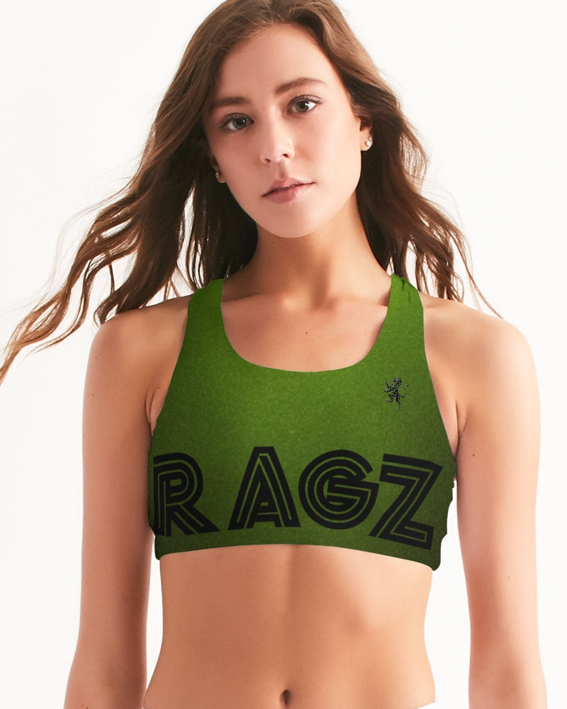 Green Machine Women's Seamless Sports Bra